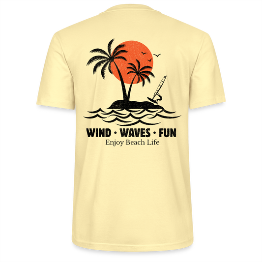 Unisex T-Shirt CRAFTER -enjoy life- - Creme