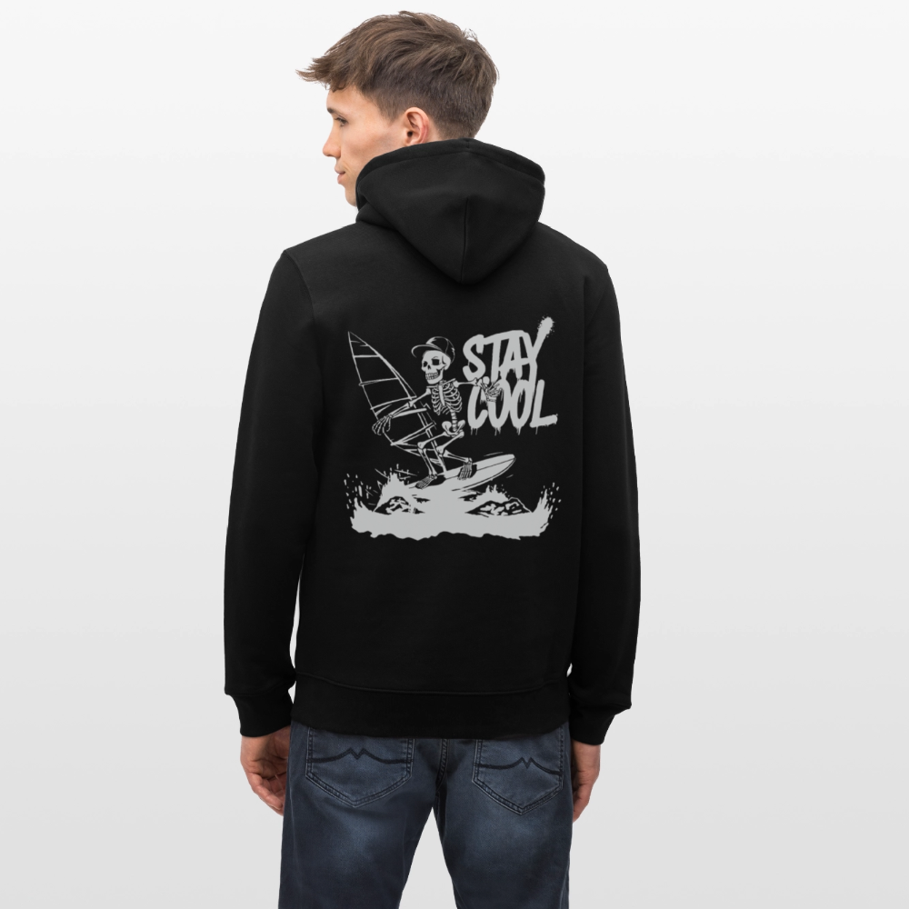 Unisex Bio-Hoodie CRUISER -stay cool- - Schwarz