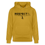 Windsurfen Kleidung - Unisex Bio-Hoodie CRUISER -respect- - Ocker