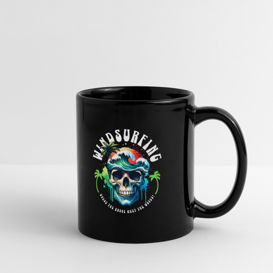 Tasse -be brave- - Schwarz