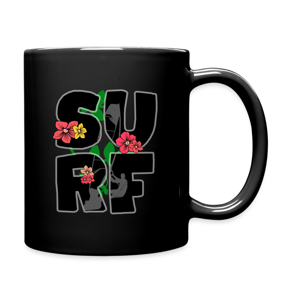 Tasse -surf girl- - Schwarz