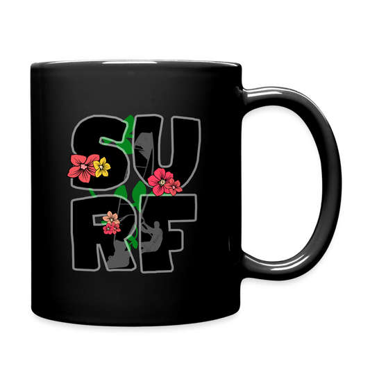 Tasse -surf girl- - Schwarz