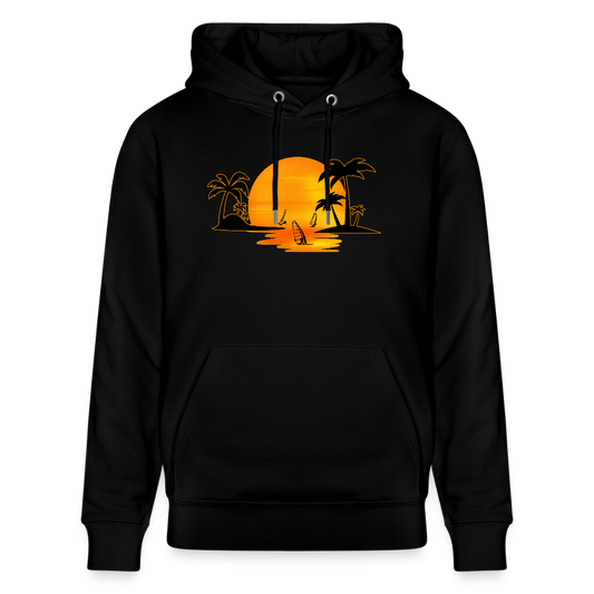Unisex Bio-Hoodie CRUISER -sunset- - Schwarz