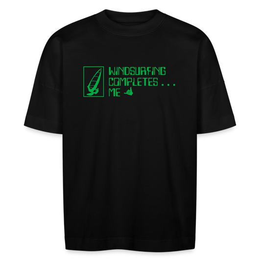 Unisex Oversize Bio-T-Shirt -complete- - Schwarz