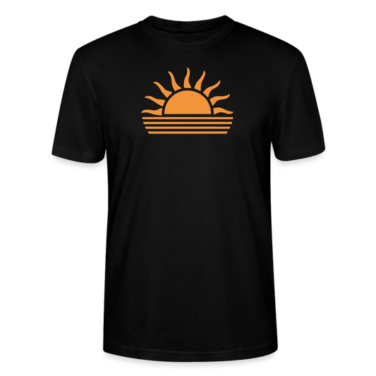 Unisex T-Shirt CRAFTER -sunset- - Schwarz