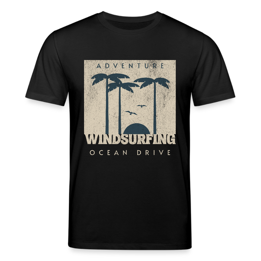 Unisex Bio-T-Shirt CREATOR -ocean drive- - Schwarz