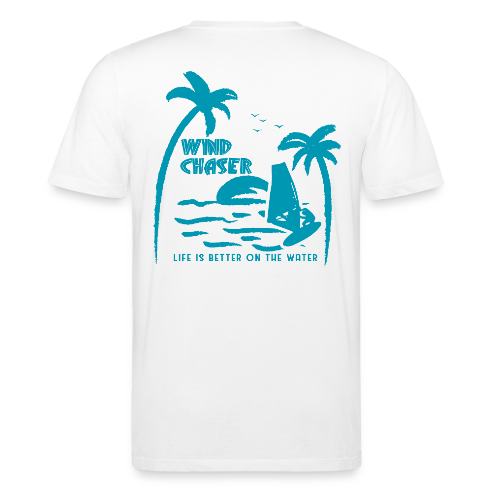 Unisex Bio-T-Shirt CREATOR -wind chaser- - Weiß