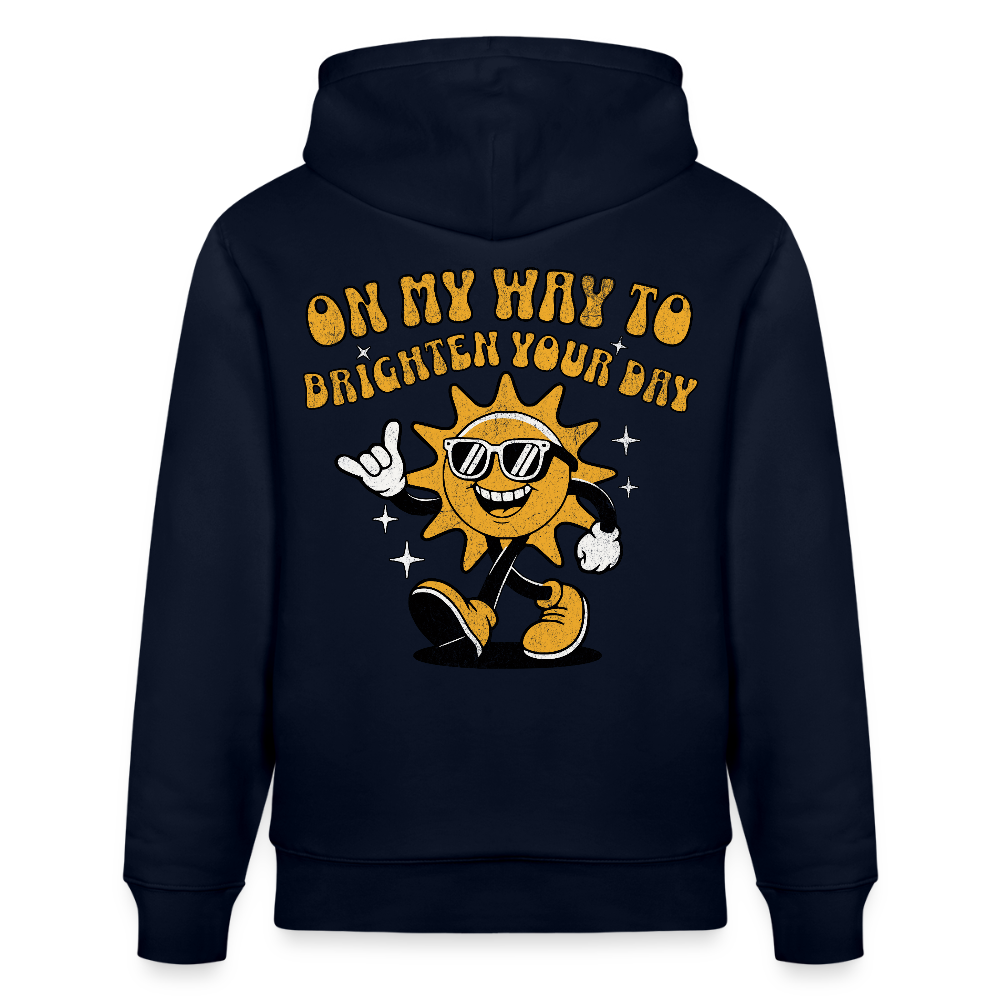 Geschenke Für Windsurfer Bio-Hoodie CRUISER -on my way- - Navy