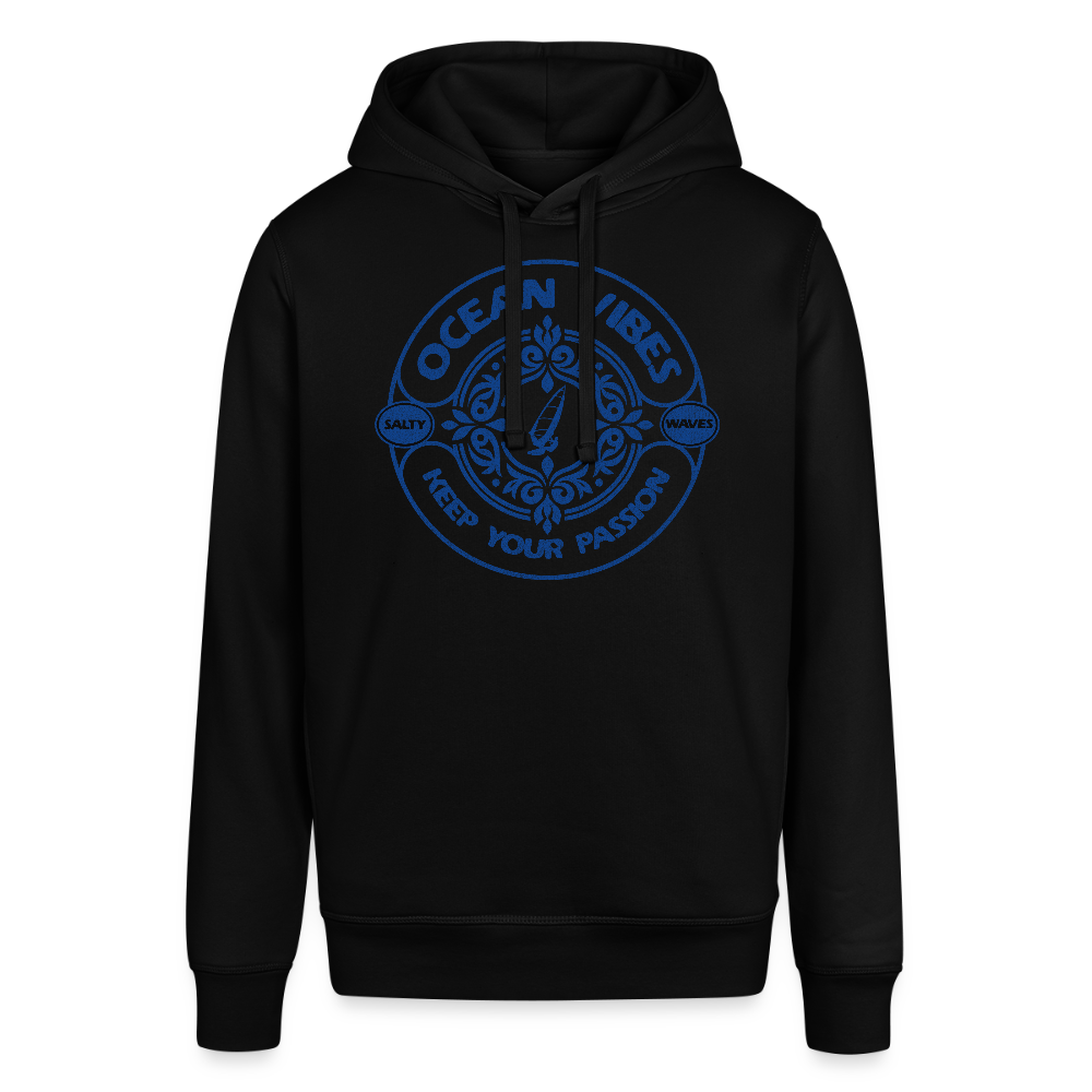 Unisex Bio-Hoodie -ocean vibes- - Schwarz