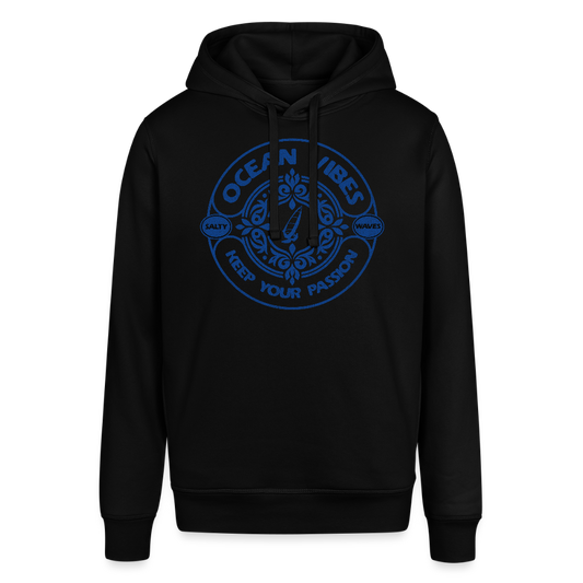 Unisex Bio-Hoodie -ocean vibes- - Schwarz