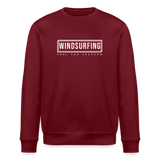 Unisex Bio-Sweatshirt ROLLER -feel the freedom I- - Burgunderrot
