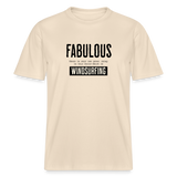 Relaxed Fit Unisex Bio-T-Shirt -fabulous- - Weißgrau