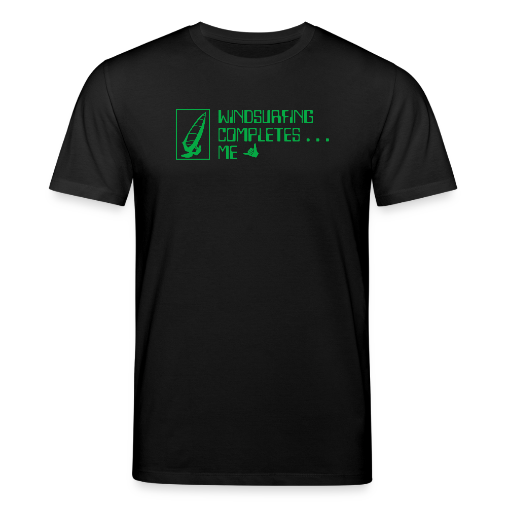 Männer Bio-T-Shirt -complete- - Schwarz