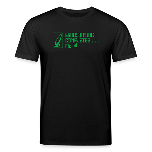 Männer Bio-T-Shirt -complete- - Schwarz