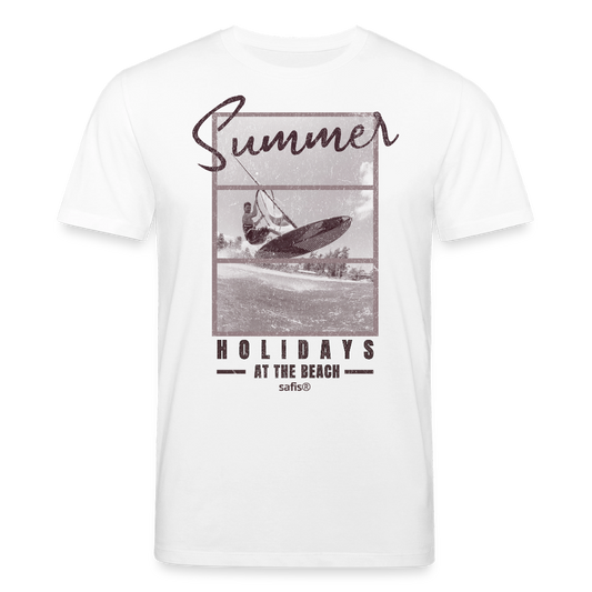 -holidays- Unisex Bio-T-Shirt CREATOR - Weiß