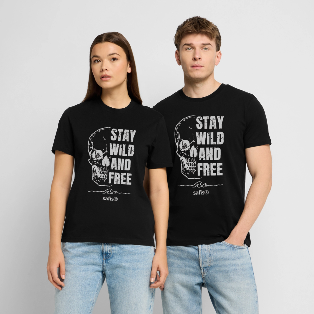 -wild and free- Unisex T-Shirt CRAFTER - Schwarz