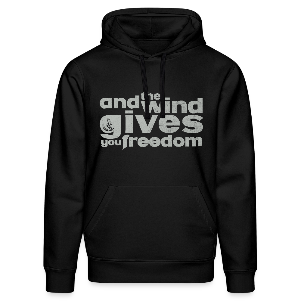 Unisex Bio-Hoodie DRUMMER -freedom- - Schwarz