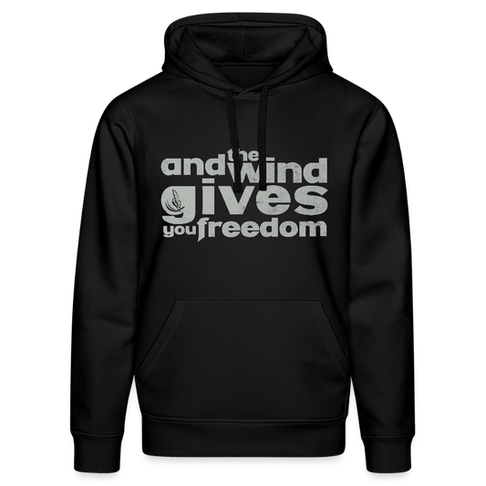 Unisex Bio-Hoodie DRUMMER -freedom- - Schwarz