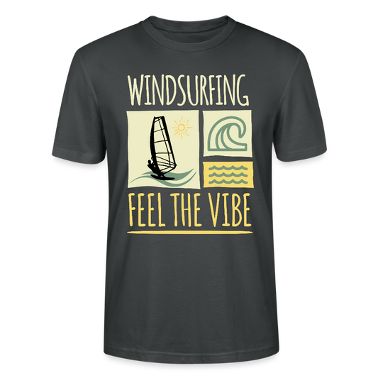 Unisex T-Shirt CRAFTER -feel the vibe- - Anthrazit