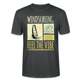 Unisex T-Shirt CRAFTER -feel the vibe- - Anthrazit