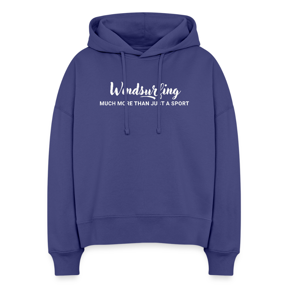Geschenke Für Windsurfer - Frauen Bio Hoodie -much more- - Dämmerung