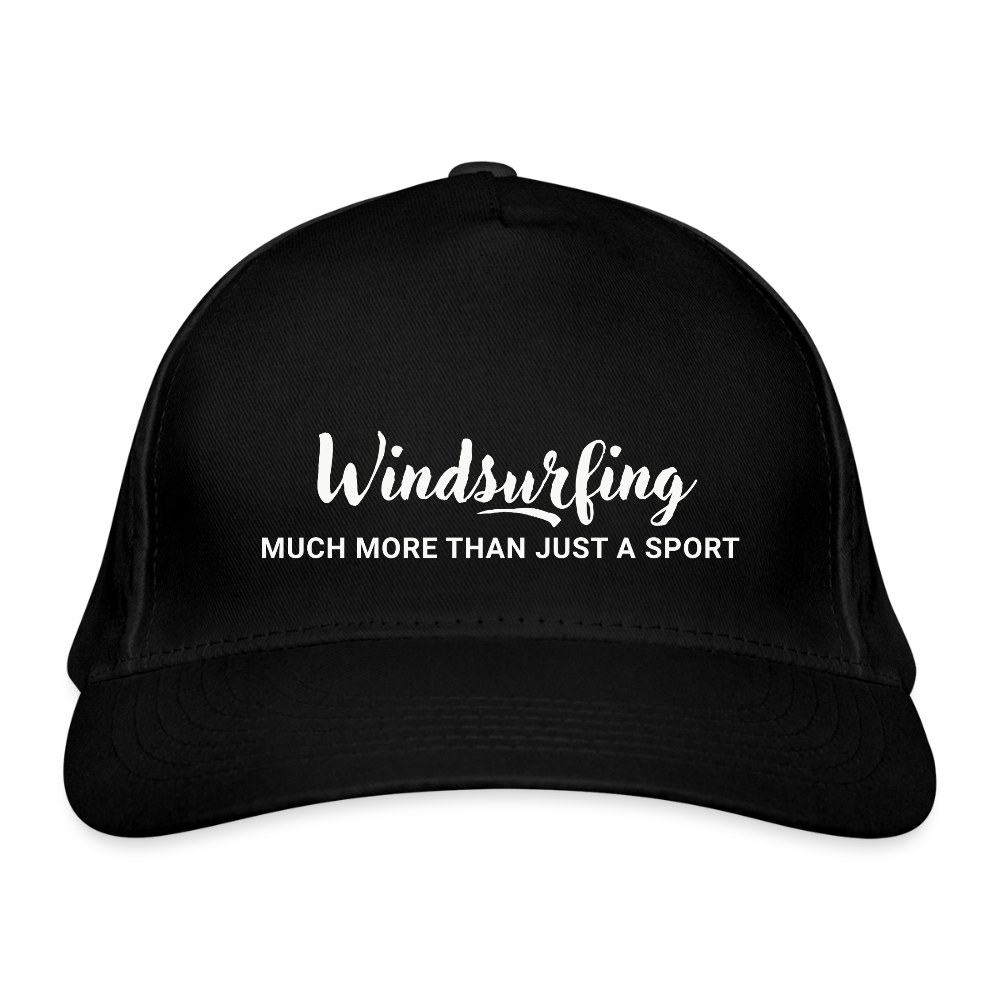 Geschenke Für Windsurfer - Bio-Baseballkappe - Schwarz