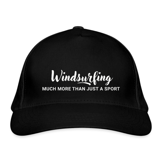 Geschenke Für Windsurfer - Bio-Baseballkappe - Schwarz