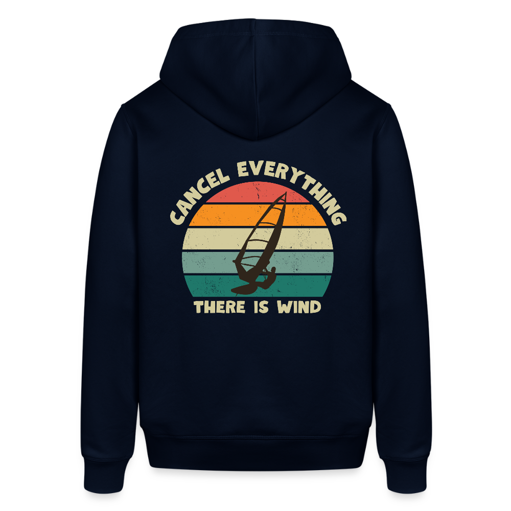 Unisex Bio-Hoodie -cancel everything- - Navy