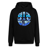 Unisex Bio-Hoodie -catch the wind- - Schwarz