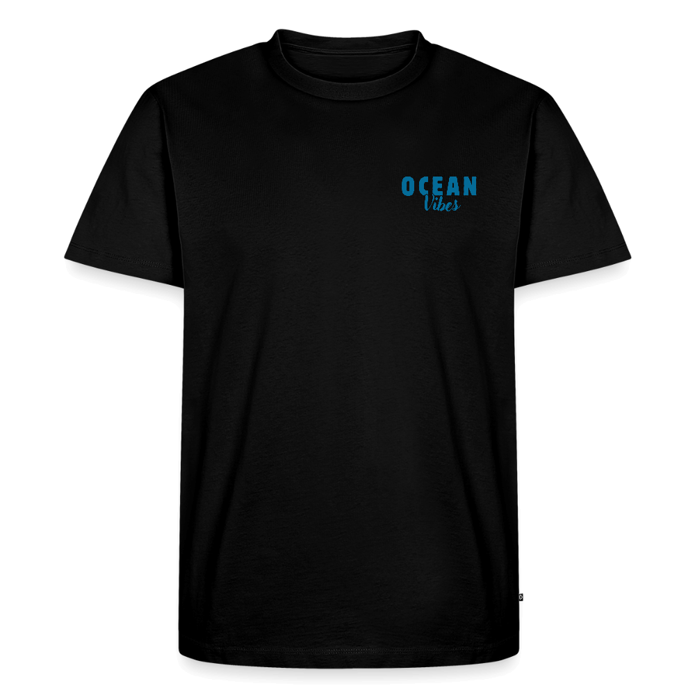 Männer Premium T-Shirt -happiest- - Schwarz