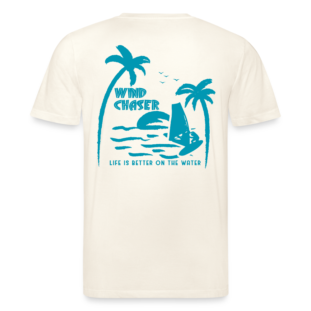 Unisex Bio-T-Shirt CREATOR -wind chaser- - Naturweiß