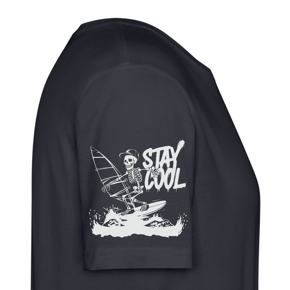 Unisex T-Shirt CRAFTER -stay cool- - Dunkles Graublau