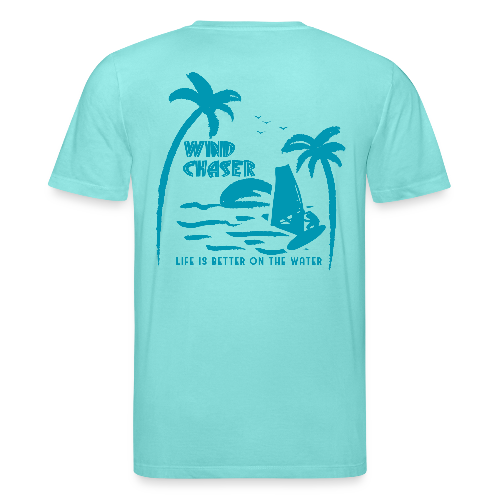Unisex Bio-T-Shirt CREATOR -wind chaser- - Poolblau