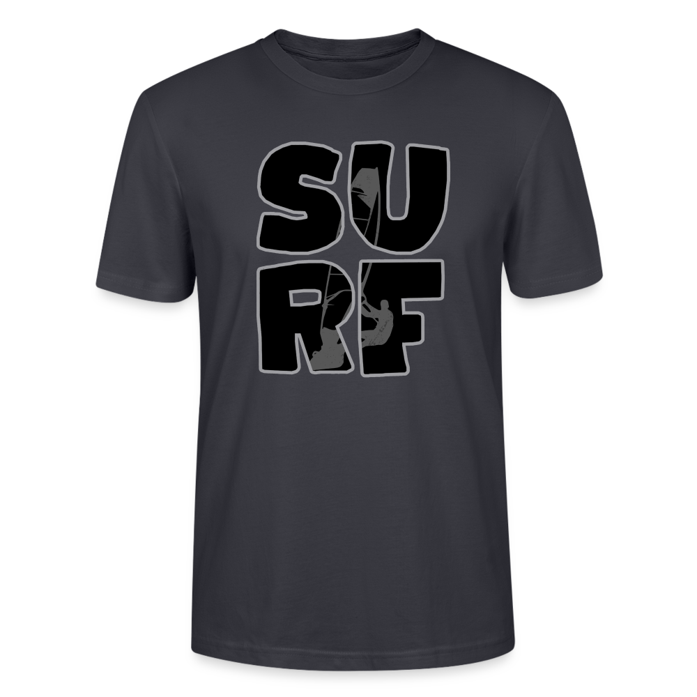 Unisex T-Shirt CRAFTER -surf- - Dunkles Graublau