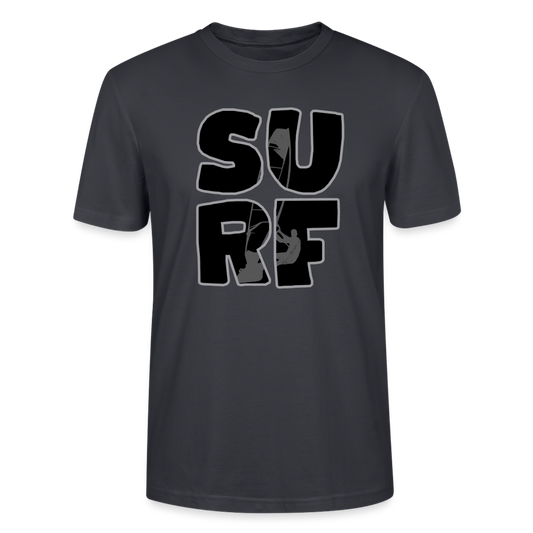 Unisex T-Shirt CRAFTER -surf- - Dunkles Graublau
