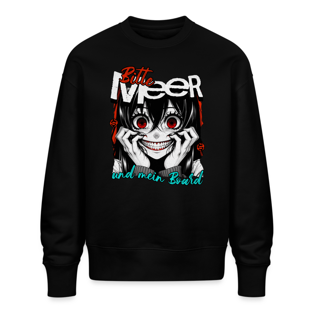 Unisex Oversize Pullover - Schwarz
