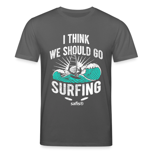safis® Windsurf Bio-T-Shirt CREATOR -surfing- - Anthrazit