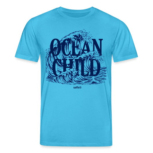 Unisex Bio-T-Shirt CREATOR -ocean child- - Aquablau