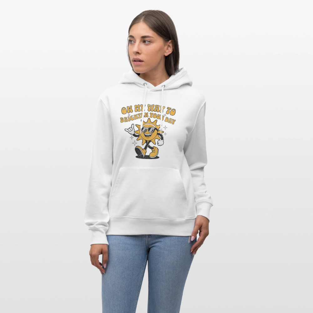 Safis Sports Bio-Hoodie CRUISER -on my way- - Weiß