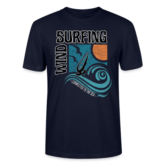 Unisex T-Shirt CRAFTER -connected- - Navy