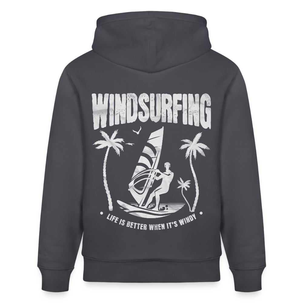 Unisex Bio-Hoodie CRUISER -better life- - Indigoblau