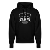 Unisex Relaxed Fit Bio-Hoodie -power- - Schwarz