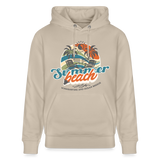 Unisex Bio-Hoodie CRUISER -summer beach- - Beige
