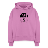 Boxy Frauen Bio Hoodie -ws- - Pink