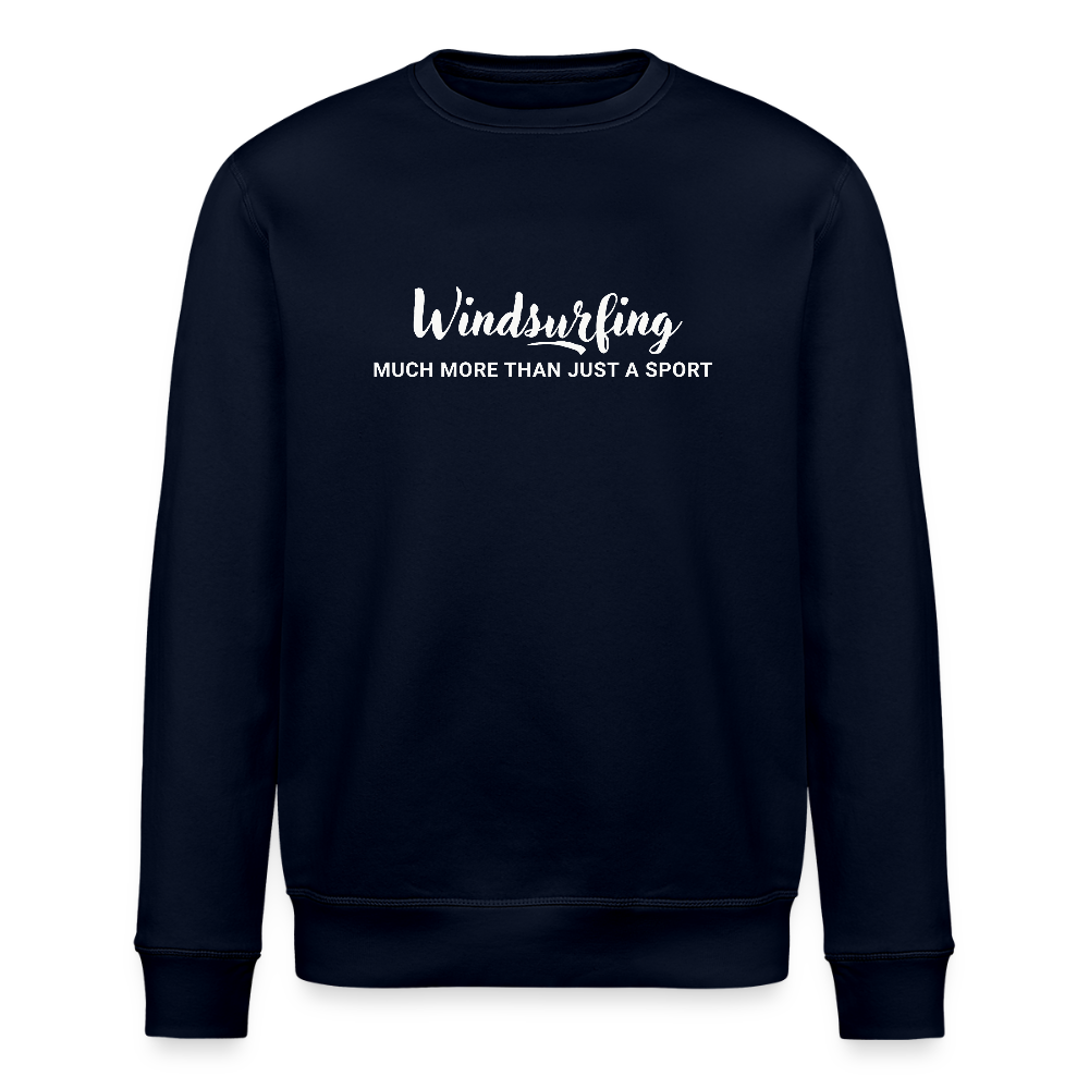 Geschenke Für Windsurfer - Unisex Bio-Sweatshirt ROLLER -much more- - Navy