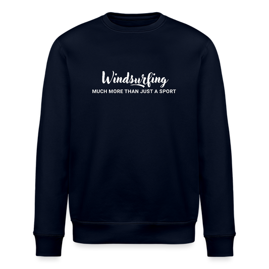 Geschenke Für Windsurfer - Unisex Bio-Sweatshirt ROLLER -much more- - Navy