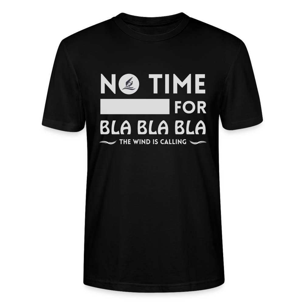 Unisex T-Shirt -bla bla bla- - Schwarz
