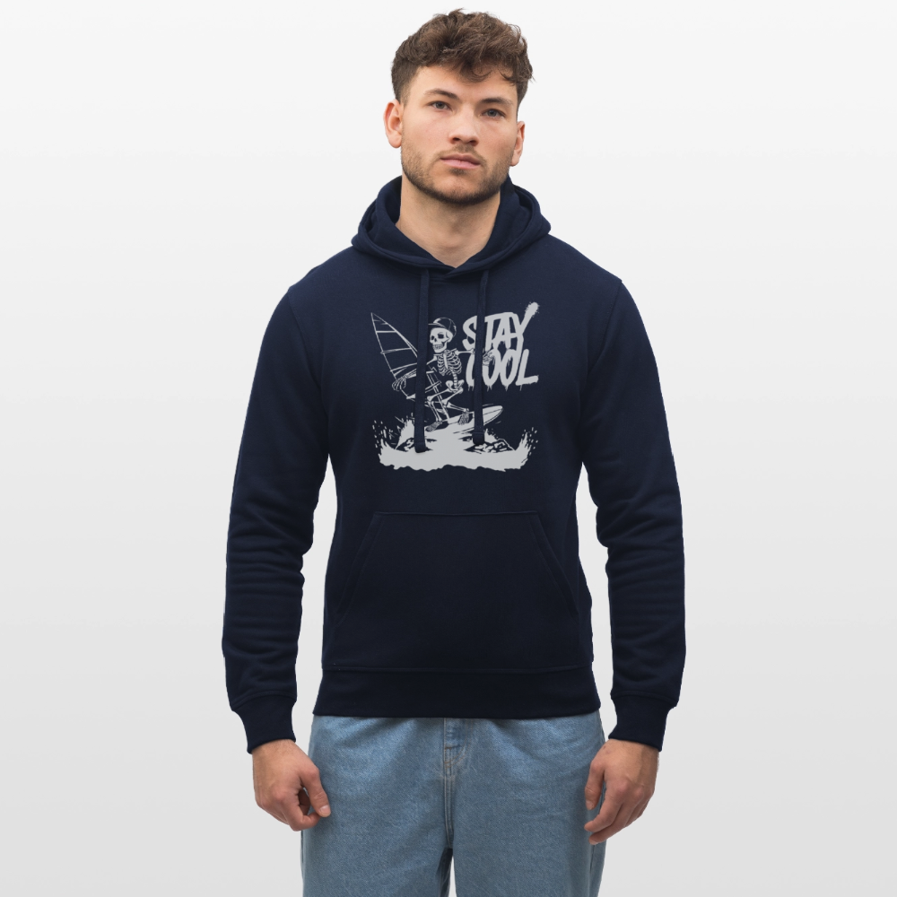 Unisex Bio-Hoodie DRUMMER -stay cool- - French Navy