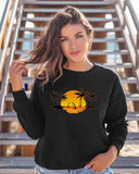 Unisex Oversize Bio Pullover -sunset-
