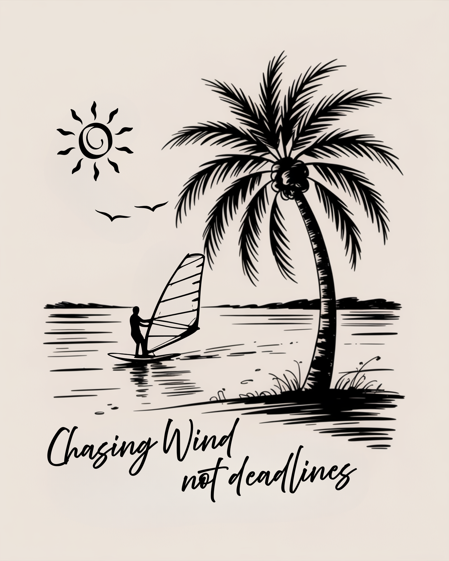 Boxy Frauen Bio Hoodie -chasing wind-